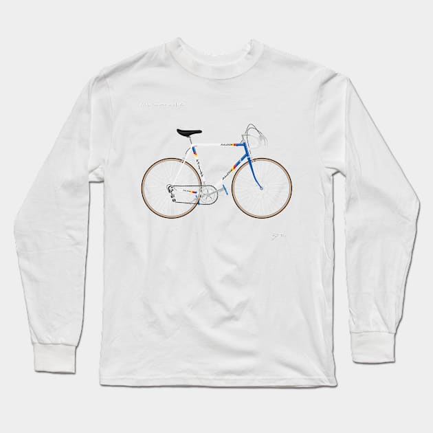 Raleigh Team Panasonic Long Sleeve T-Shirt by Tunstall